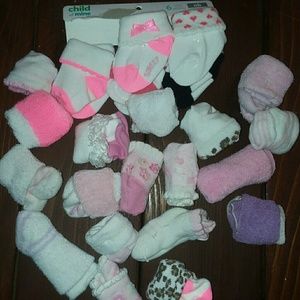 Newborn & 0-3m baby socks!